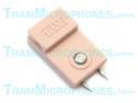 TR-TCH | Clip, Cable Holder With Vampire Pins, Tan/Flesh, Accessory For Tram TR50T Lavalier Mics