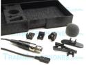 TR-TR50B-TA5F-ACC+ | Lavalier Mic, Black, With Mini 5pin Female XLR (TA5F) Connector, For Lectrosonics Wireless (M UM SM Series), Positive Bias, Includes Carrying Case & Six Mic Clips, (Pos Bias Is Most Commonly Used Now)