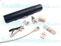 TR-TR50T-TA5F-ACC-PS | Lavalier Mic, Tan/Flesh, With Mini 5pin Female XLR (TA5F) Connector, For Lectrosonics Wireless Systems, Negative Bias, Includes Detachable Power Supply (Battery Only), Carrying Case & Six Mic Clips