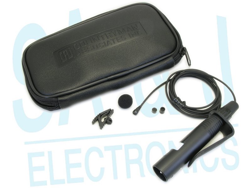 Countryman Lavalier Mic With 3pin XLR Male For Hard Wired B3P*FF05*