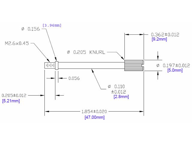 Dimensions View