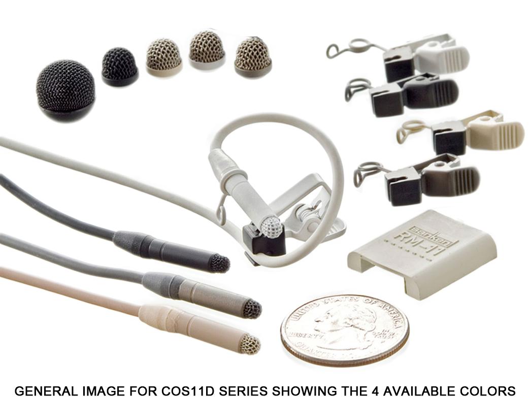 Sanken COS-11D Senn 3.5mm ラベリアマイク Sanken Lavalier Mic Cos11d Omni-Directional With 1/8